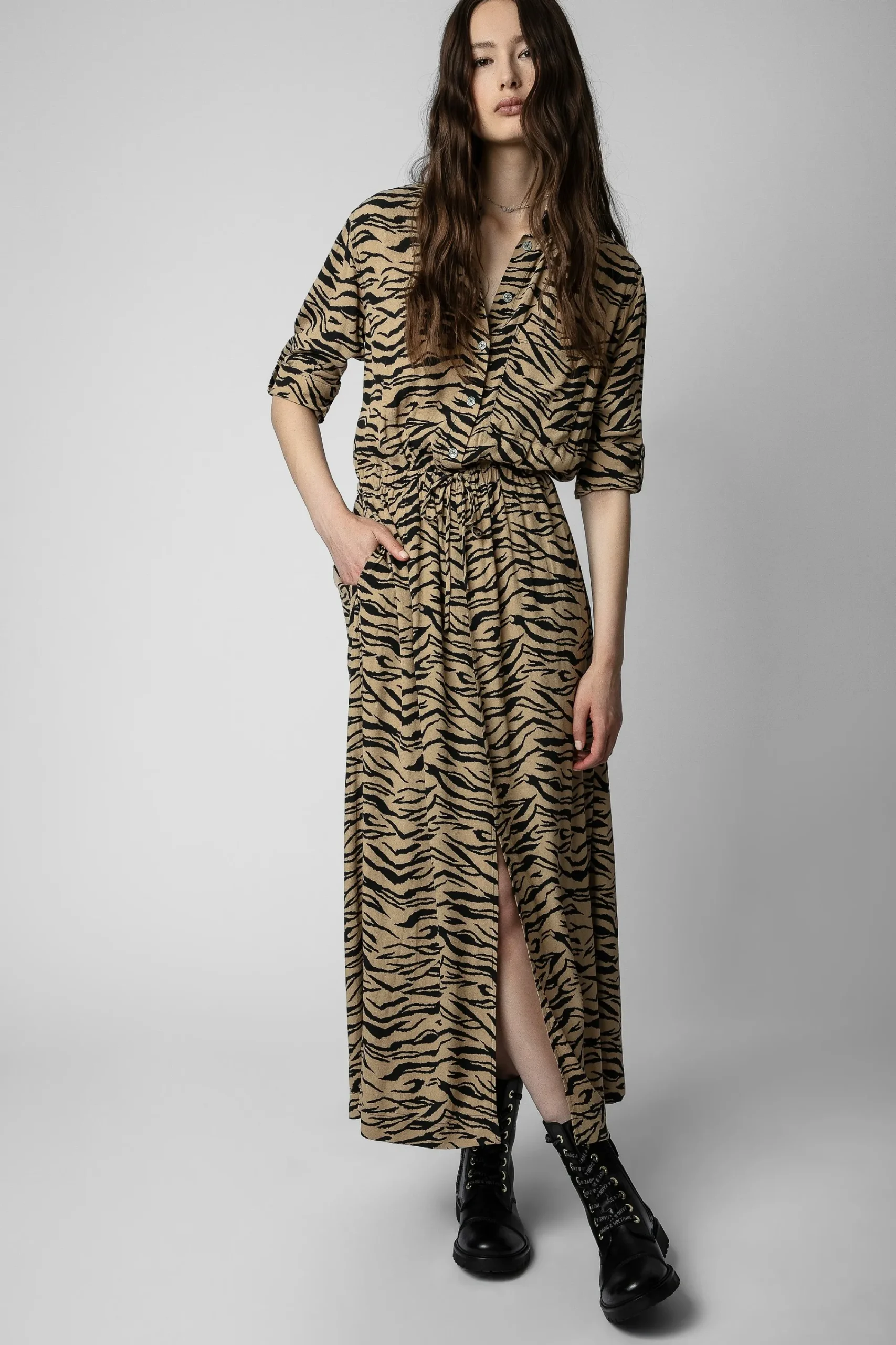 Zadig & Voltaire Robes Et Jupes^Robe Tigre Radiale