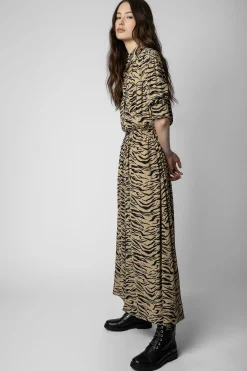 Zadig & Voltaire Robes Et Jupes^Robe Tigre Radiale