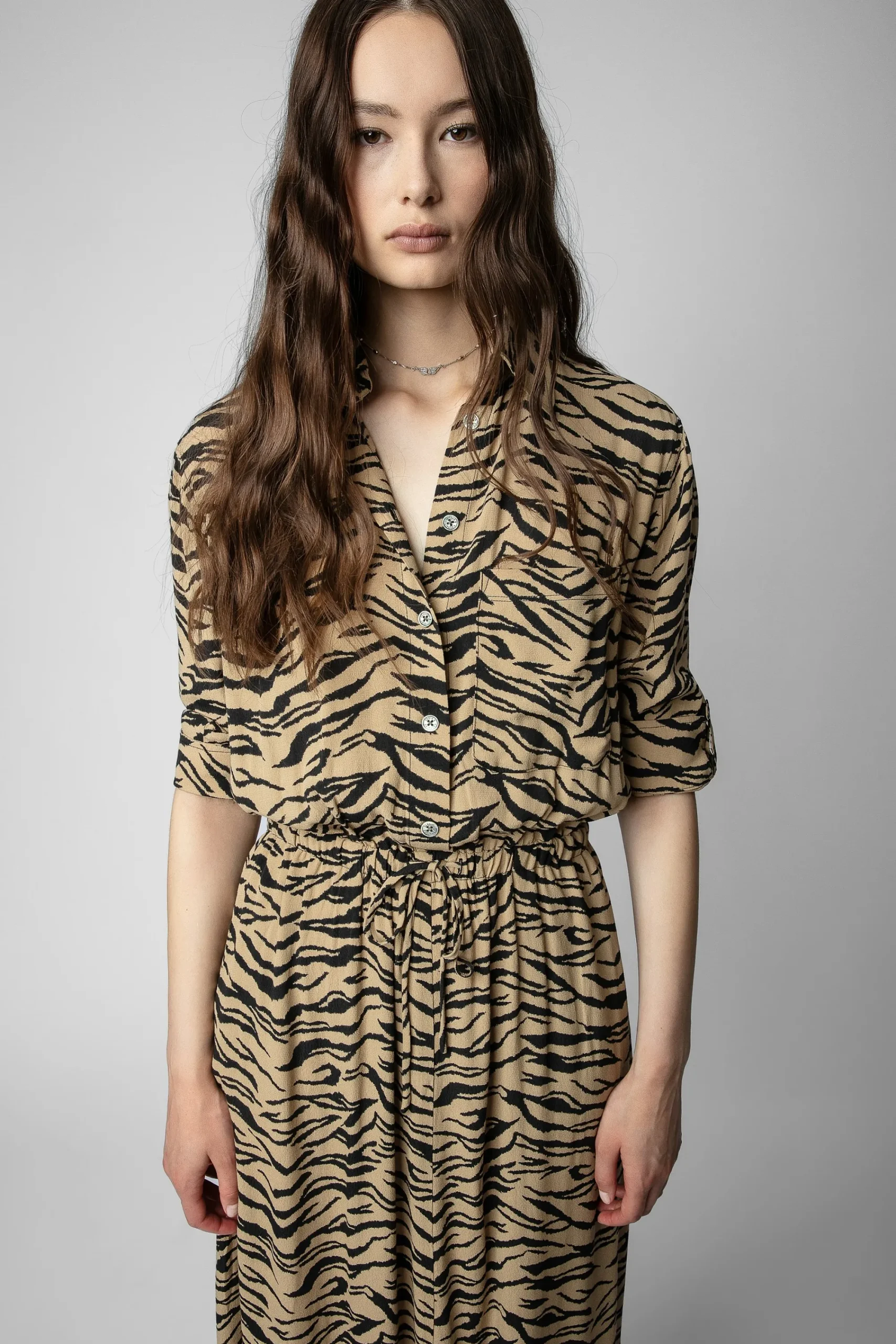 Zadig & Voltaire Robes Et Jupes^Robe Tigre Radiale