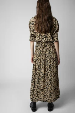 Zadig & Voltaire Robes Et Jupes^Robe Tigre Radiale