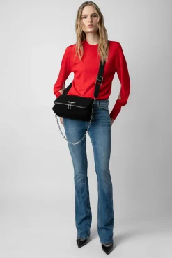 Zadig & Voltaire Sacs A Bandoulière^Sac En Daim Rocky