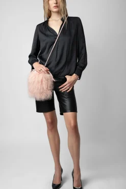 Zadig & Voltaire Sacs À Main^Sac En Peau De Mouton Rock To Go Frenzy