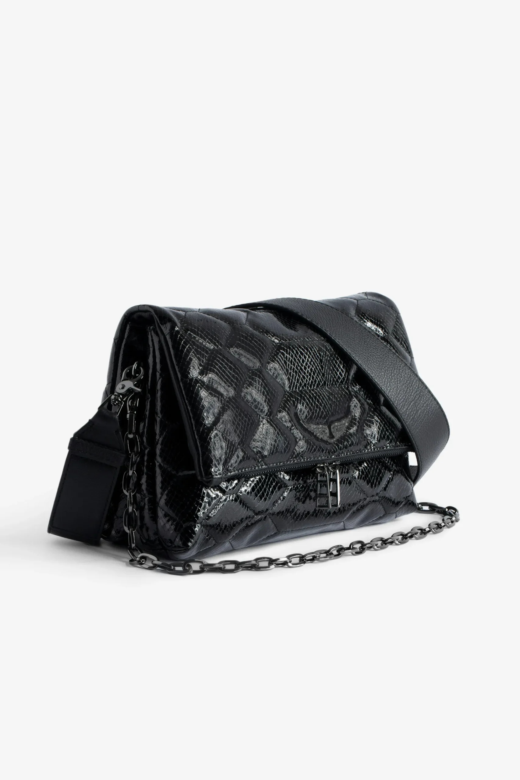 Zadig & Voltaire Sacs A Bandoulière^Sac Matelasse Rocky Glossy Wild