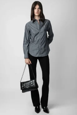 Zadig & Voltaire Sacs A Bandoulière^Sac Matelasse Rocky Glossy Wild