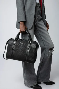 Zadig & Voltaire Sacs À Main^Sac Soft Savage Sunny Moyen #2