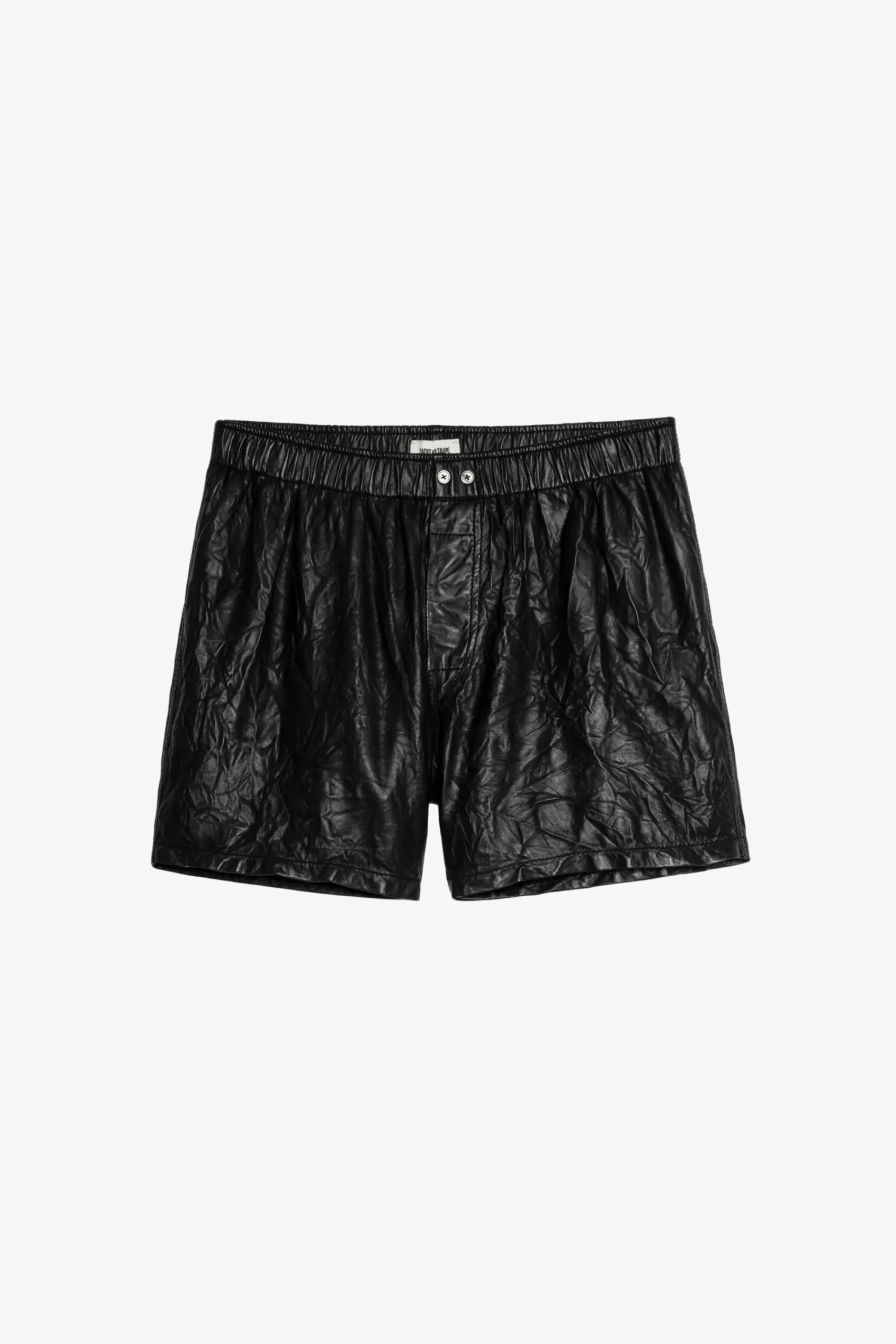 Zadig & Voltaire Pantalons Et Shorts^Short Pax Cuir Froisse
