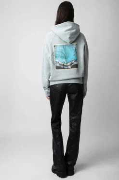 Zadig & Voltaire Sweat-Shirts^Sweat A Capuche A Imprime Photo Georgy Diamante