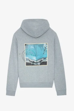 Zadig & Voltaire Sweat-Shirts^Sweat A Capuche A Imprime Photo Georgy Diamante