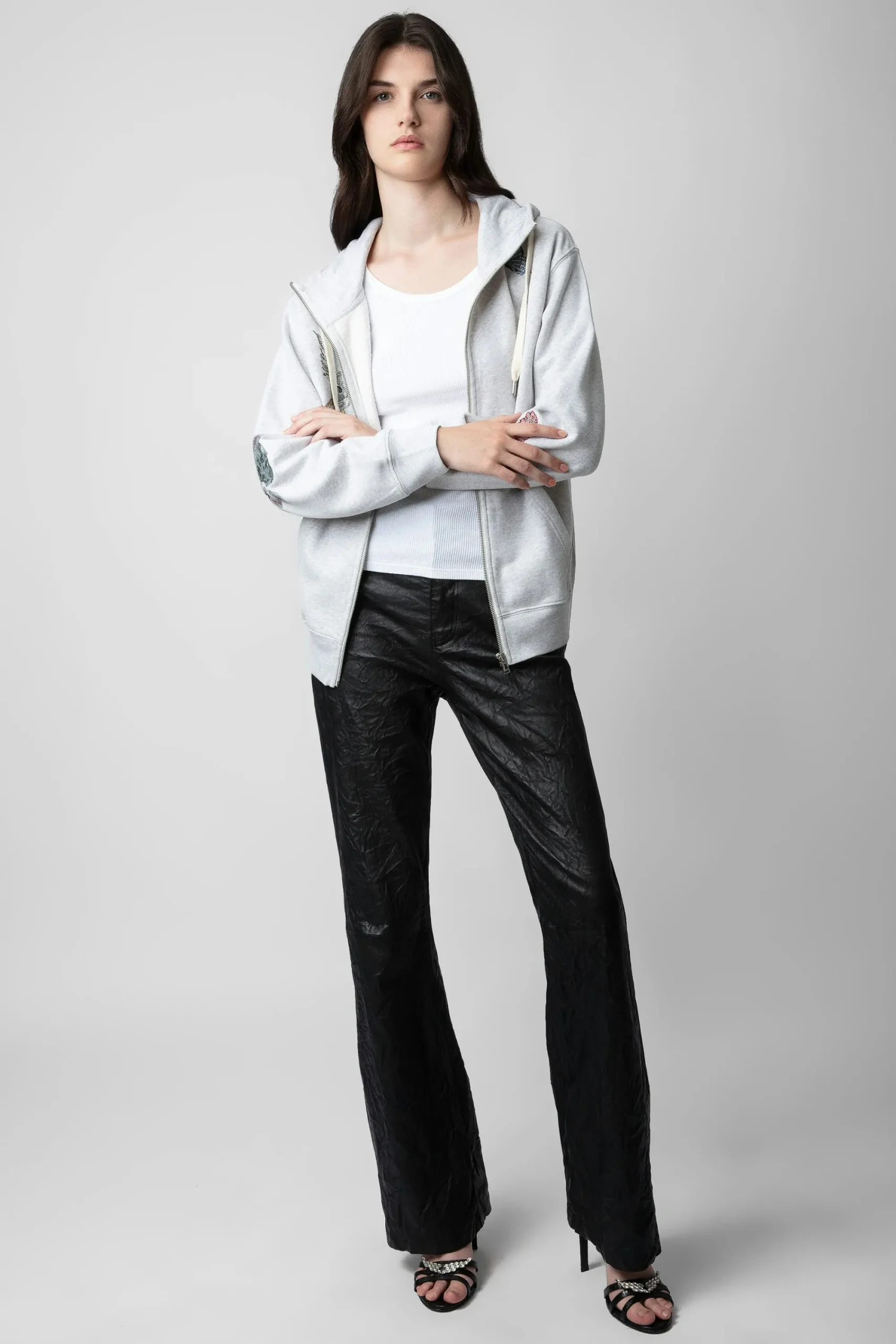 Zadig & Voltaire Sweat-Shirts^Sweat A Capuche Harper A Strass