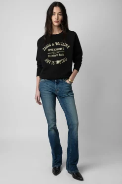 Zadig & Voltaire Sweat-Shirts^Sweat Brode Upper Blason