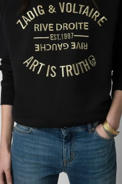 Zadig & Voltaire Sweat-Shirts^Sweat Brode Upper Blason