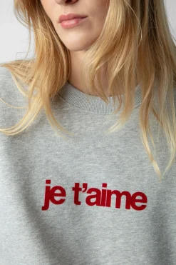 Zadig & Voltaire Sweat-Shirts^Sweat Oscar Je T'Aime