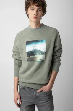 Zadig & Voltaire Sweat-Shirts^Sweat-Shirt A Imprime Photo Simba