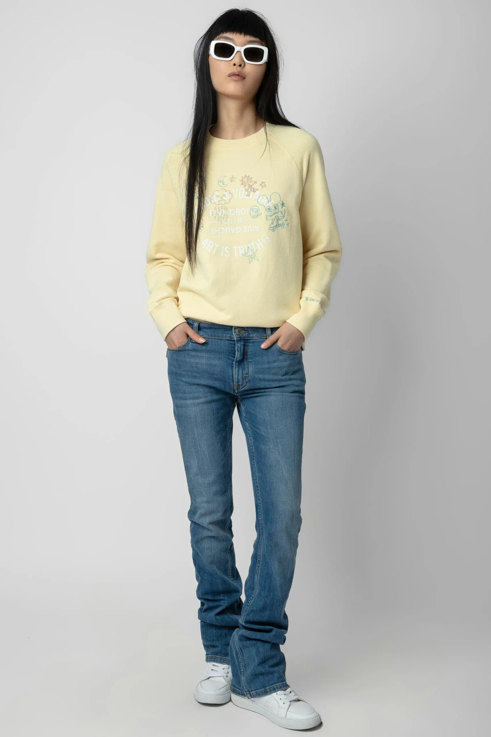 Zadig & Voltaire Sweat-Shirts^Sweat-Shirt Insigne Superieur