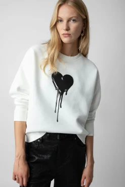 Zadig & Voltaire Sweat-Shirts^Sweat-Shirt Oscar Coeur