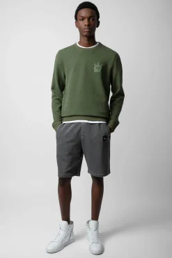 Zadig & Voltaire Sweat-Shirts^Sweat-Shirt Tete De Mort Pierreux