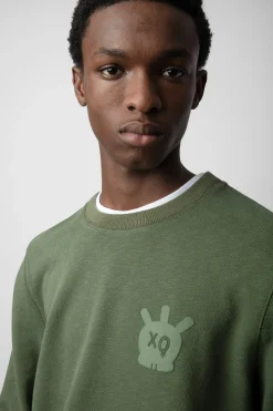 Zadig & Voltaire Sweat-Shirts^Sweat-Shirt Tete De Mort Pierreux