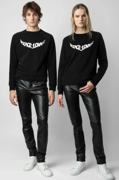Zadig & Voltaire Unisexe^Sweat-Shirt Upper Peace & Love