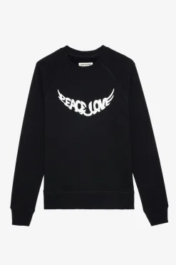 Zadig & Voltaire Unisexe^Sweat-Shirt Upper Peace & Love