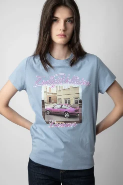 Zadig & Voltaire T-Shirts^T-Shirt A Imprime Photo Zoe