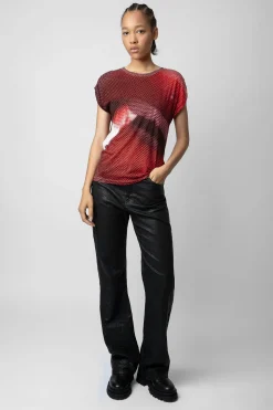 Zadig & Voltaire Unisexe^T-Shirt Adele Bouche