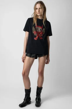 Zadig & Voltaire T-Shirts^T-Shirt Edwin Devil Diamante