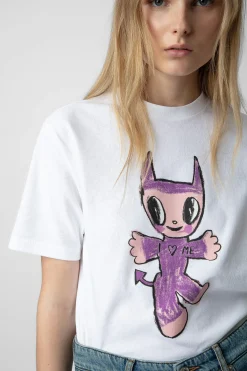 Zadig & Voltaire T-Shirts^T-Shirt Edwin Devil Diamante