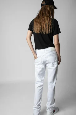 Zadig & Voltaire T-Shirts^T-Shirt En Lin A Pois Atia