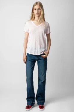 Zadig & Voltaire T-Shirts^T-Shirt En Lin Atia Wings