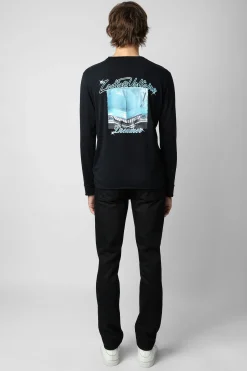 Zadig & Voltaire T-Shirts^T-Shirt Henley A Imprime Photo