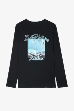 Zadig & Voltaire T-Shirts^T-Shirt Henley A Imprime Photo