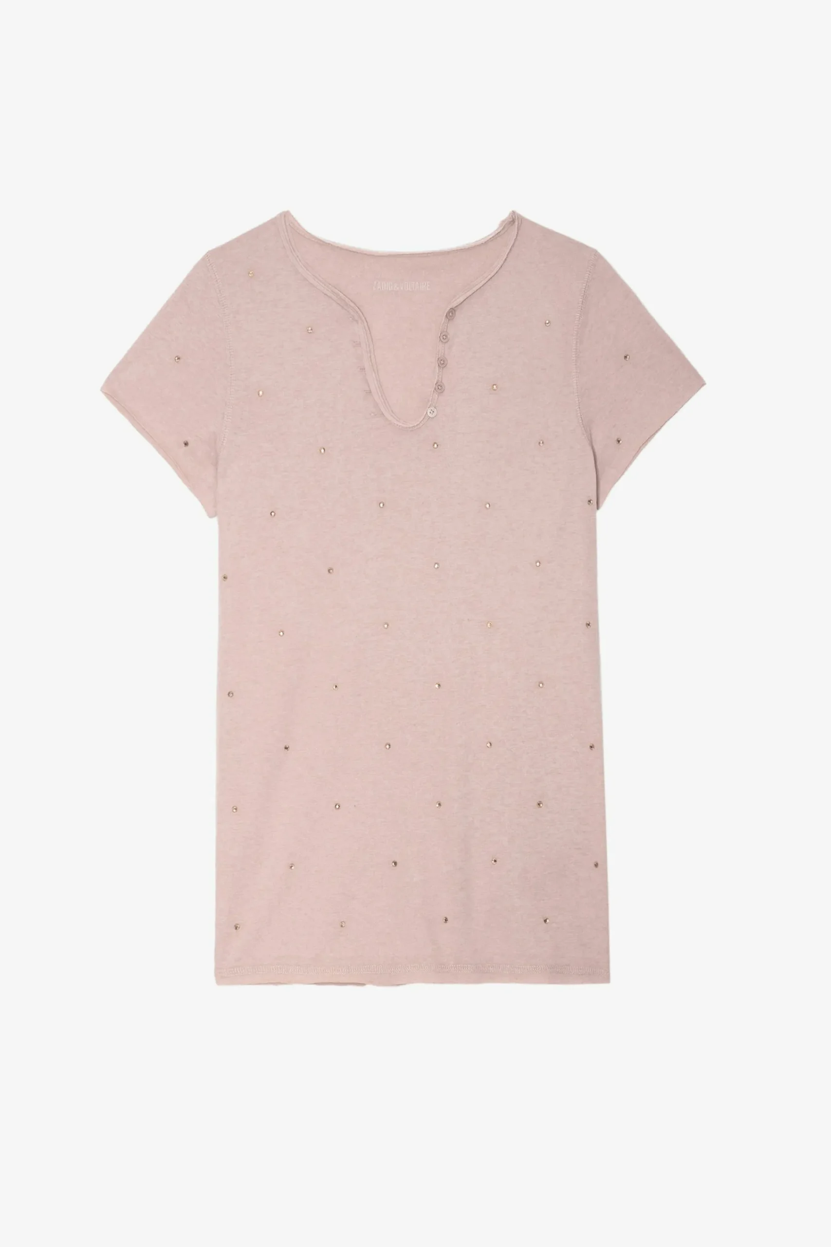 Zadig & Voltaire T-Shirts^T-Shirt Henley A Strass