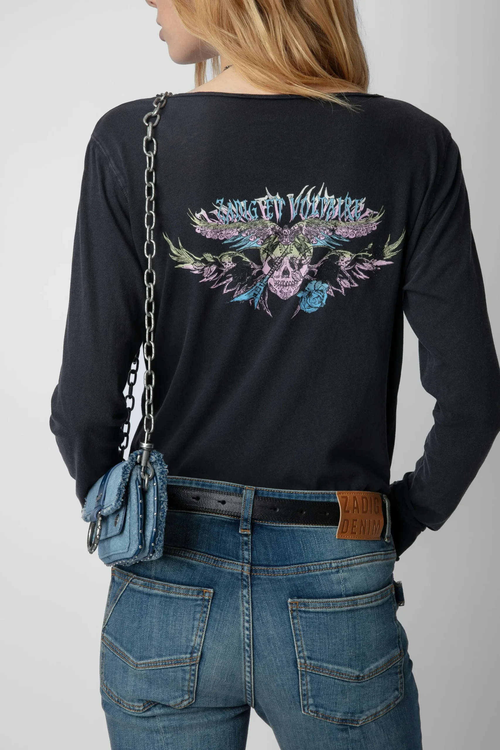 Zadig & Voltaire T-Shirts^T-Shirt Henley Ailes De Concert