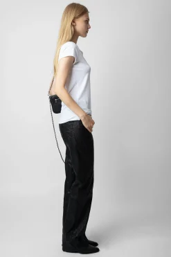 Zadig & Voltaire T-Shirts^T-Shirt Henley Amour Strass