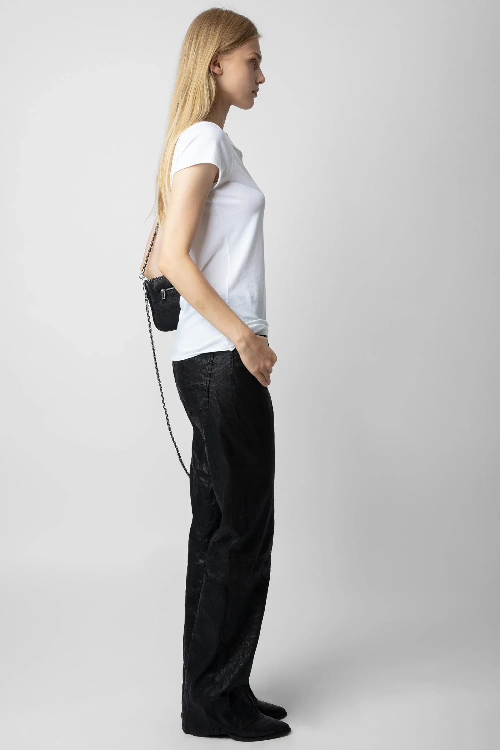 Zadig & Voltaire T-Shirts^T-Shirt Henley Amour Strass