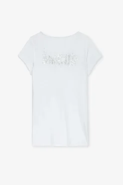Zadig & Voltaire T-Shirts^T-Shirt Henley Amour Strass