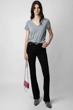 Zadig & Voltaire T-Shirts^T-Shirt Henley Bijoux