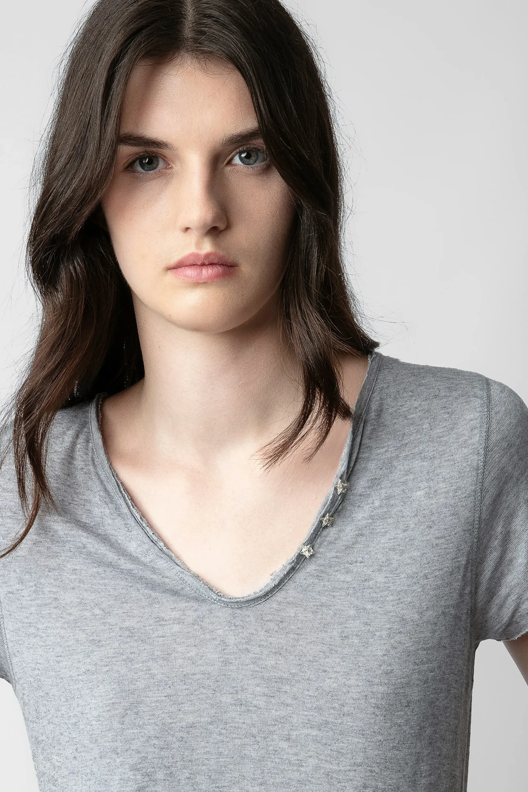 Zadig & Voltaire T-Shirts^T-Shirt Henley Bijoux