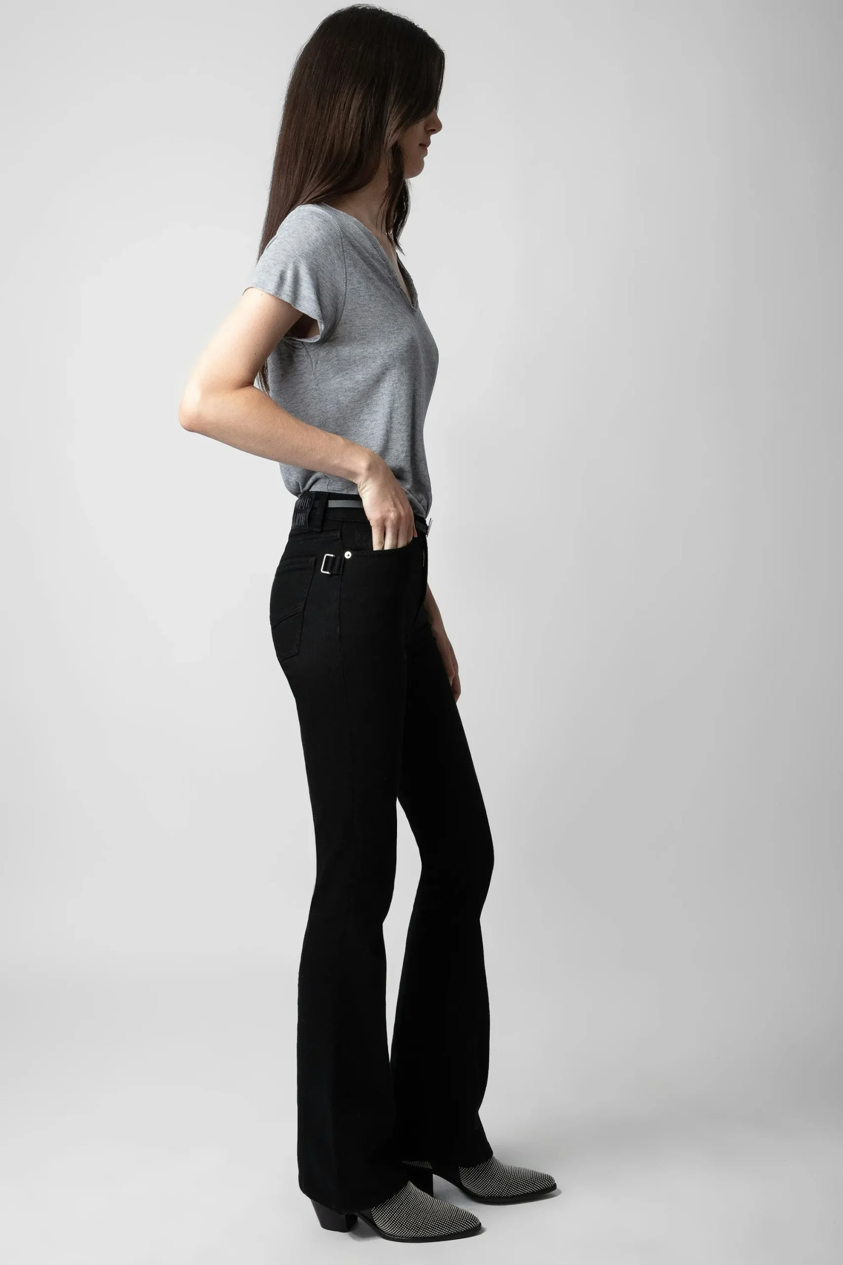 Zadig & Voltaire T-Shirts^T-Shirt Henley Bijoux