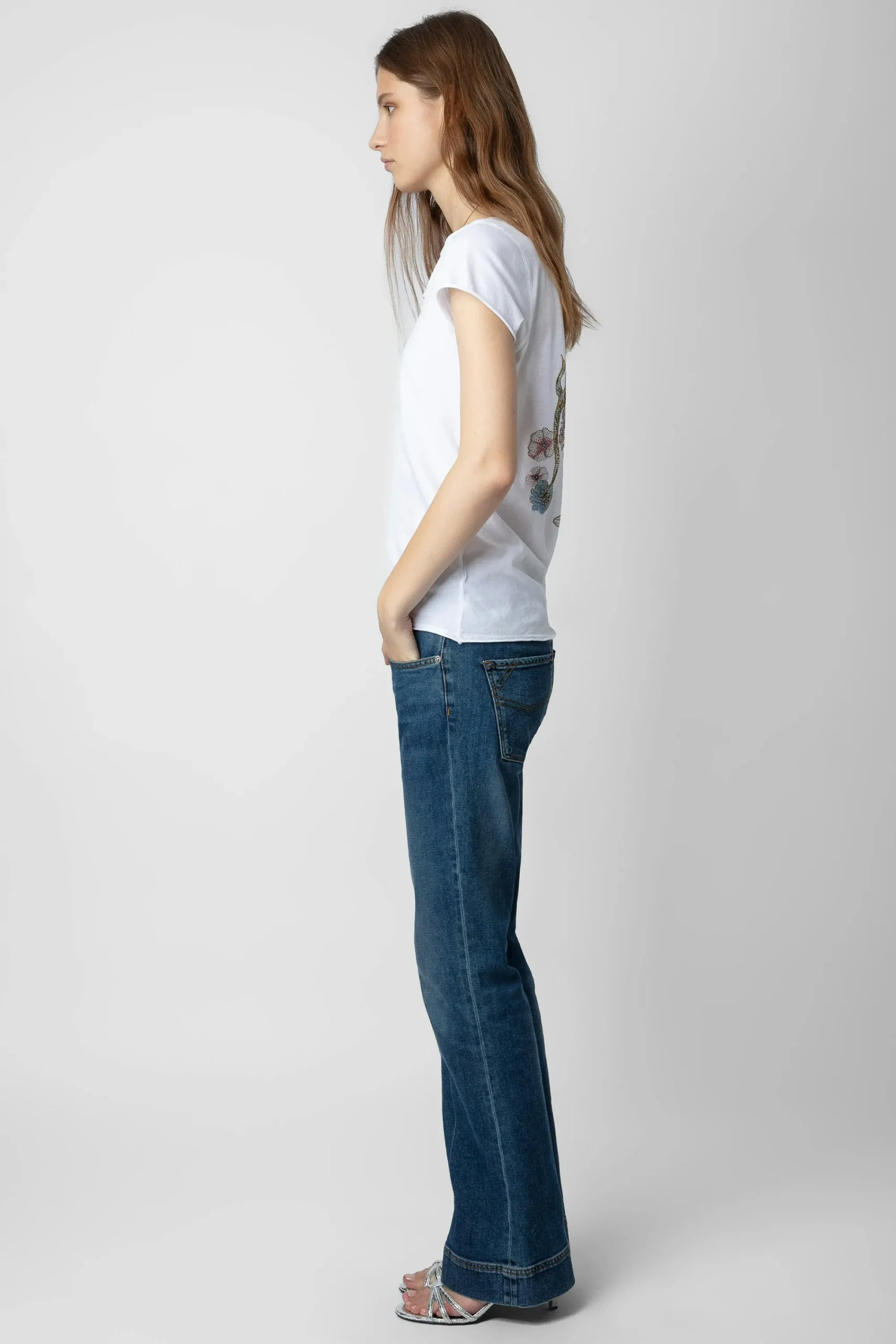 Zadig & Voltaire T-Shirts^T-Shirt Henley Bijoux