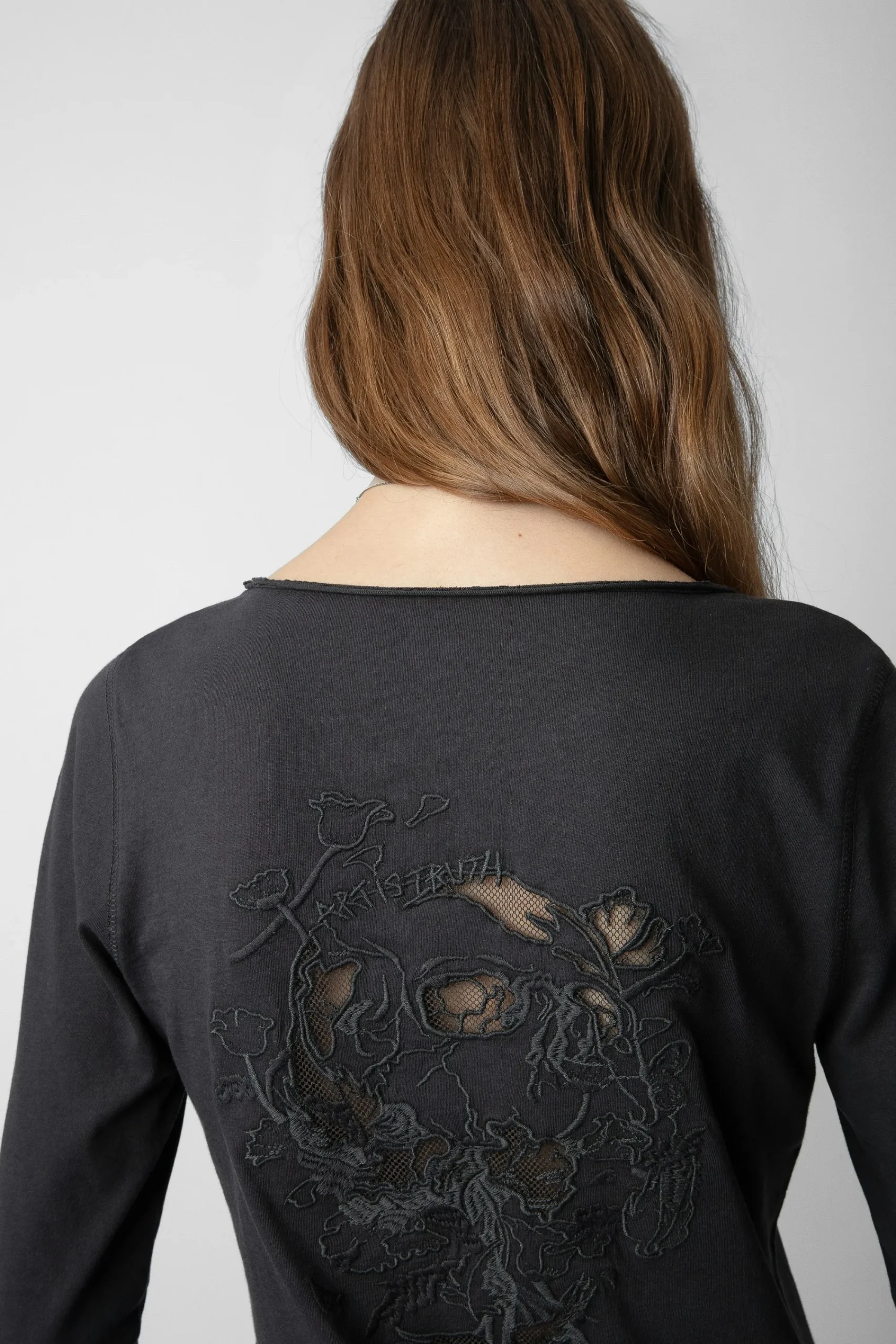 Zadig & Voltaire T-Shirts^T-Shirt Henley C'Est La Faute A Voltaire