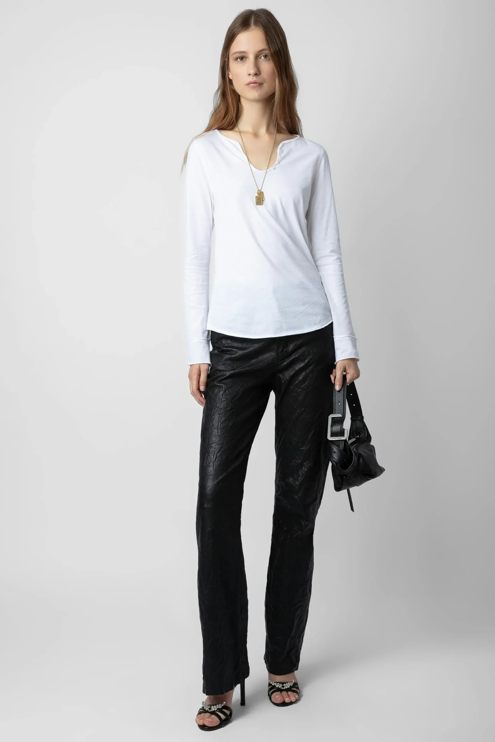 Zadig & Voltaire T-Shirts^T-Shirt Karlek Henley