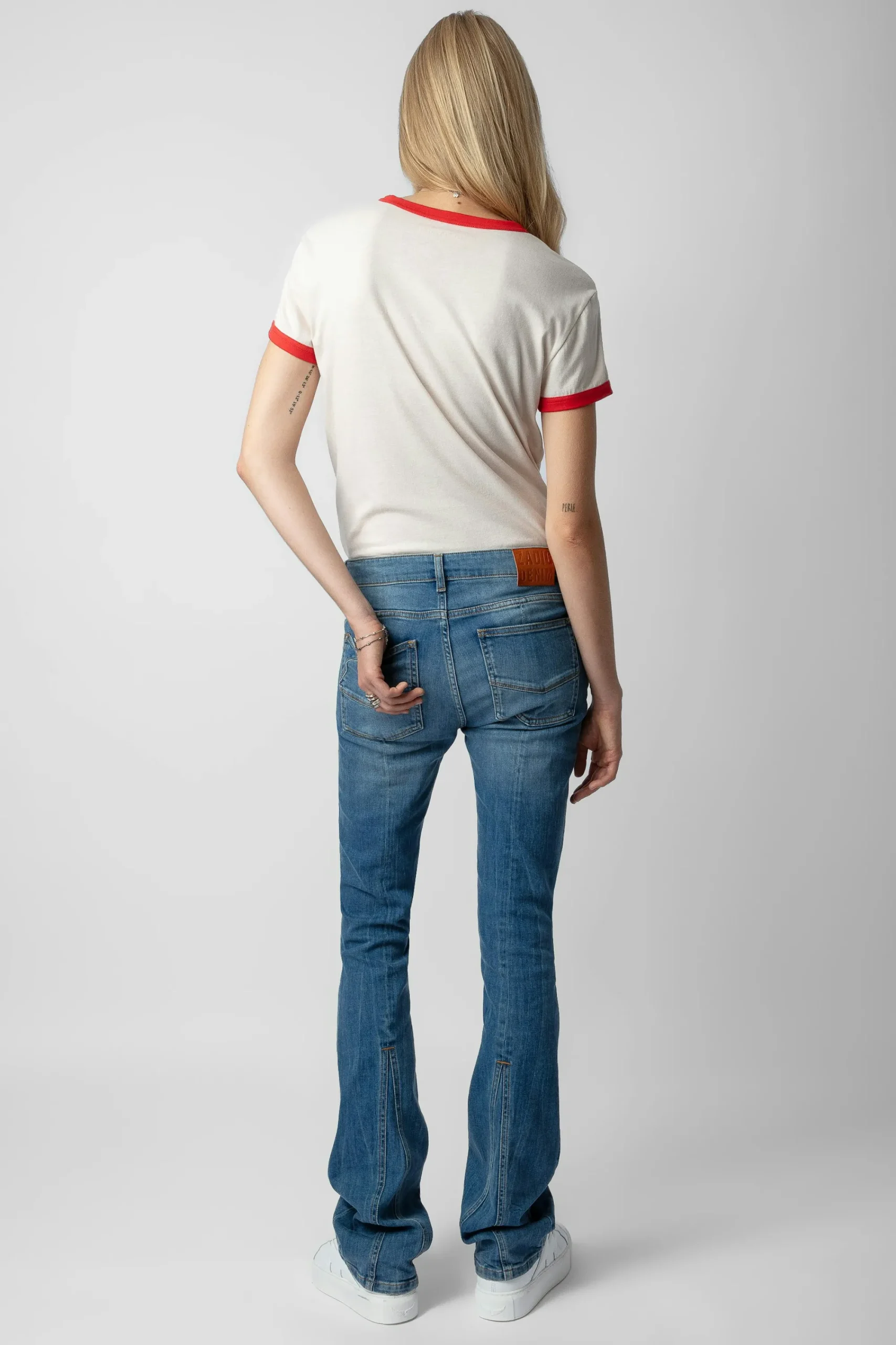 Zadig & Voltaire T-Shirts^T-Shirt Marcher L'Amour C'Est La Vie