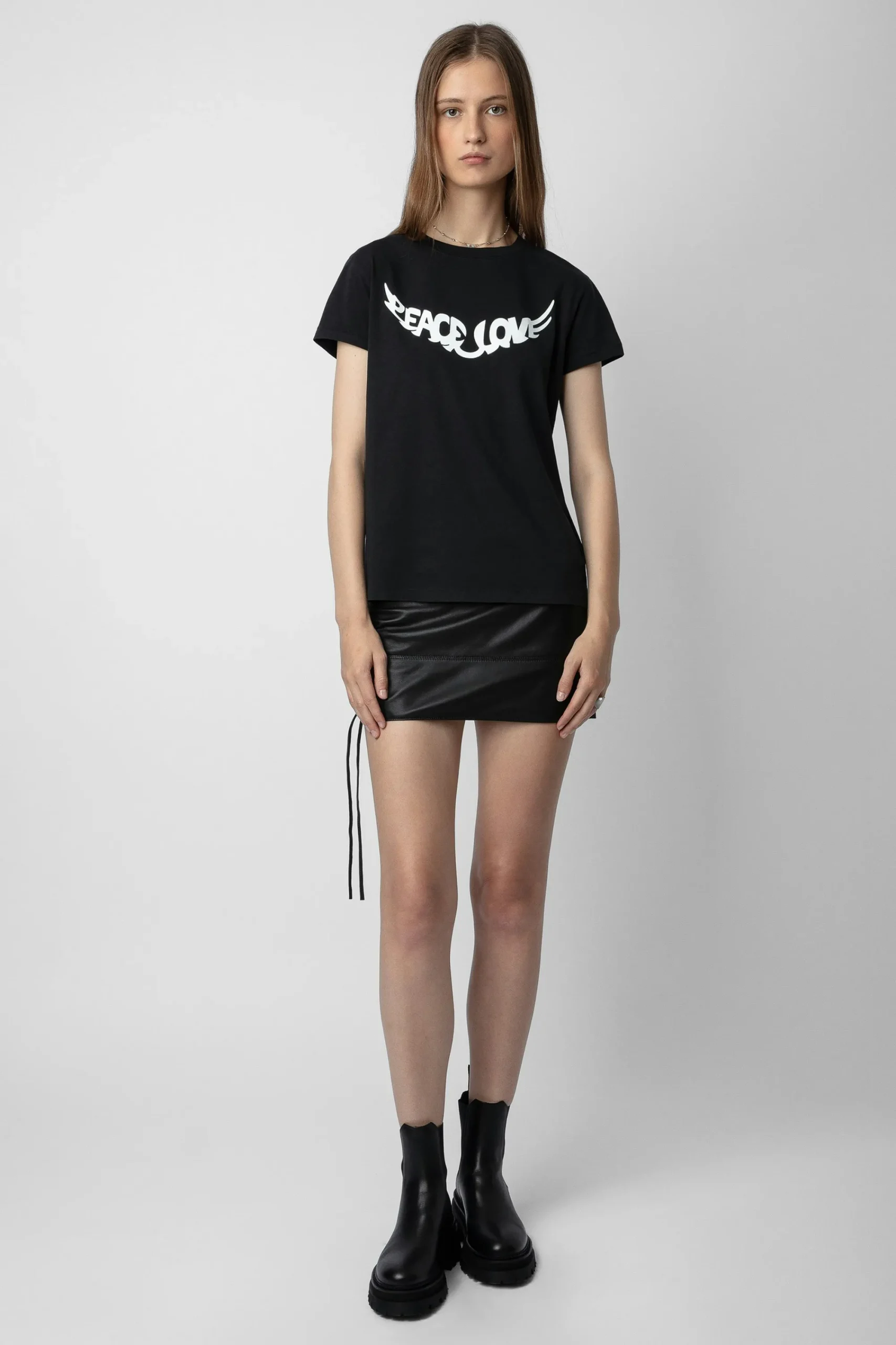 Zadig & Voltaire T-Shirts^T-Shirt Marcher Paix Et Amour