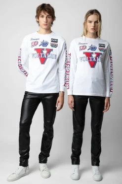 Zadig & Voltaire Unisexe^T-Shirt Noane Voltaire