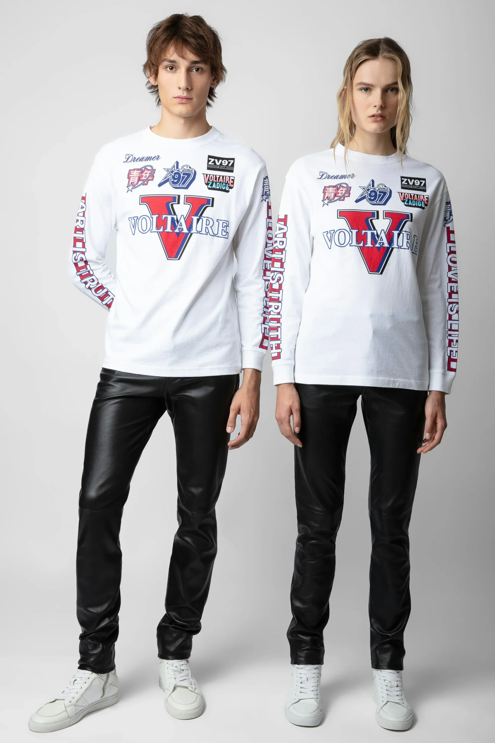 Zadig & Voltaire Unisexe^T-Shirt Noane Voltaire