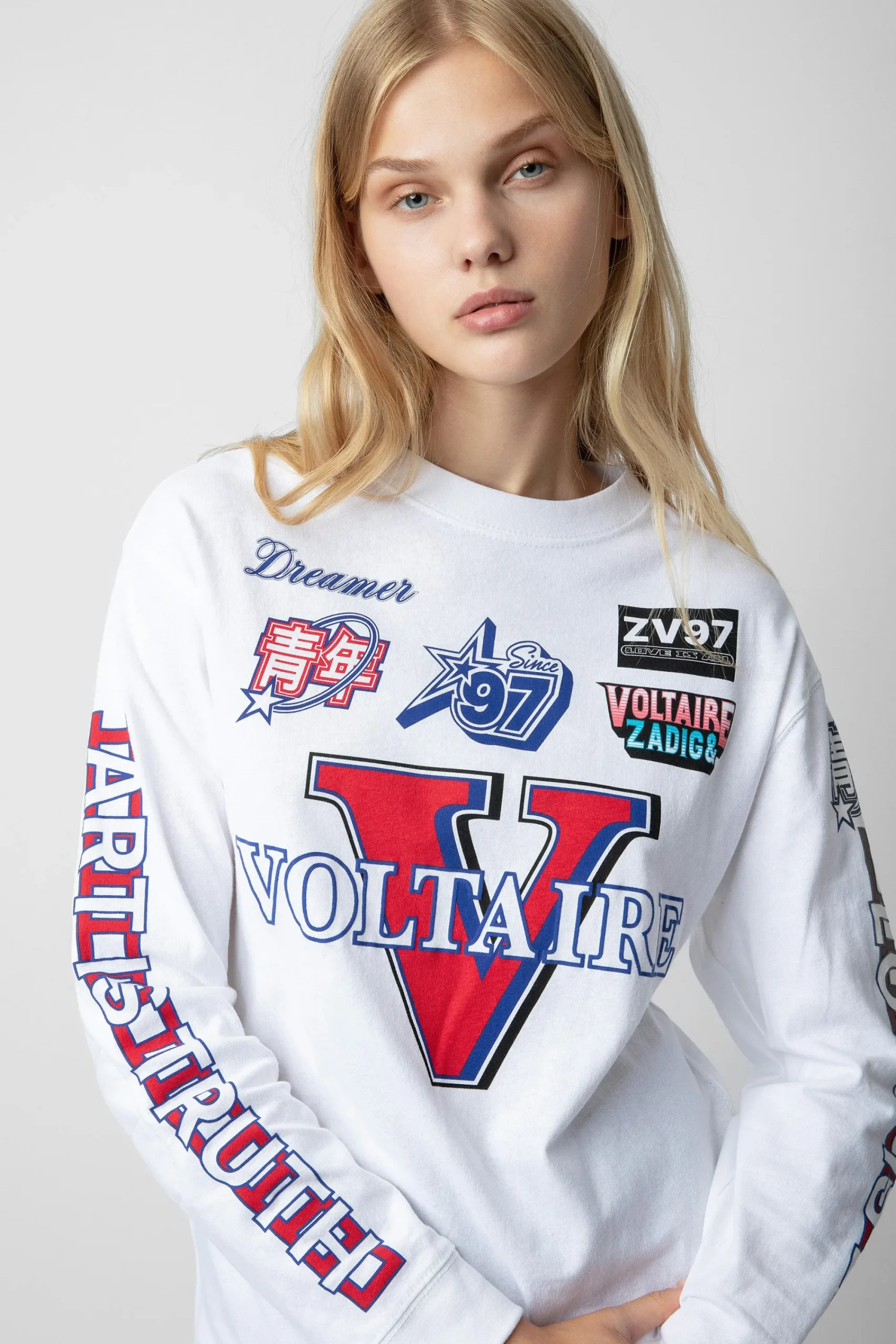 Zadig & Voltaire Unisexe^T-Shirt Noane Voltaire