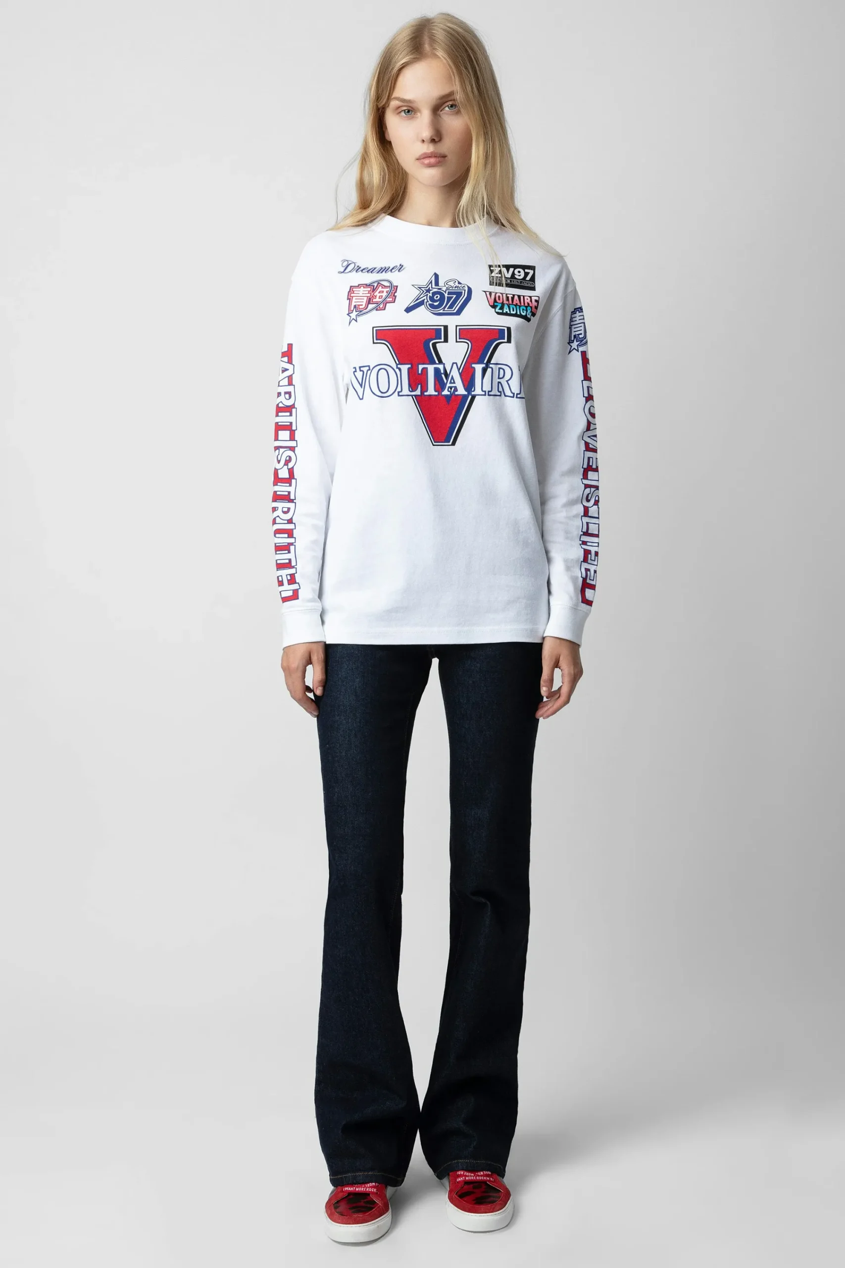 Zadig & Voltaire Unisexe^T-Shirt Noane Voltaire