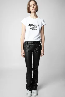 Zadig & Voltaire T-Shirts^T-Shirt Skinny Amour Toujours