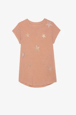 Zadig & Voltaire T-Shirts^T-Shirt Skinny Etoiles Strass
